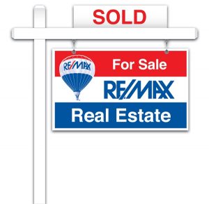 REMAX Sold sign